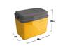 Imagem de Caixa Térmica Cooler 30 Litros Para Praia Camping Viagem Com Alça 45 Latas Cores Variadas Unitermi