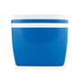 Imagem de Caixa Termica Cooler 34 Litros Com Alça Azul Mor