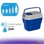 Imagem de Caixa Termica Cooler Bebidas 28l  Soprano Cor Azul