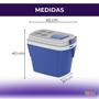 Imagem de Caixa Termica Cooler Bebidas 32l  Soprano Cor Azul