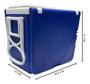 Imagem de Caixa térmica cooler isopor 28l mesa banco 3x1 iwct3x1