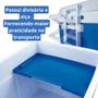 Imagem de Caixa Termica Grande 75 Litros com Alcas Laterais e Divisoria / Cooler Azul  Mor 