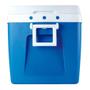 Imagem de Caixa Termica Grande 75 Litros com Alcas Laterais e Divisoria / Cooler Azul  Mor 