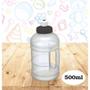 Imagem de Caixa Termica Preta Cooler Pequeno 6 L + Garrafa Squeeze Preta 500 Ml Lanches e Bebidas  Kit 