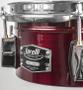 Imagem de Caixa Timbalito Torelli Wire Snare Red 8x4 TCM28VM alumínio com caneca para fixação em holders