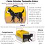 Imagem de Caixa Transporte Pet N2 para Cachorros Pequeno e Gatos