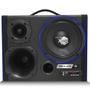 Imagem de Caixa Trio Amplificada Residencial Shutt Woofer 8 Polegadas 800w Neon C/ Placa Bluetooth Completa