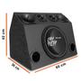 Imagem de Caixa Trio Completa 880W RMS Subwoofer Shutt Cara Preta 12" + Driver + Super Tweeter + Corneta