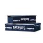 Imagem de Caixas de armazenamento embaixo da cama Franklin Sports NFL New England Patriots