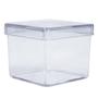 Imagem de Caixinha Acrílica Transparente 5X5 Para Artesanato 40 Un