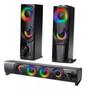 Caixinha Caixa Som Amplificada Soundbar Pc Gamer Led Usb Computador Notebook Tv Knup Kp-6041 Imagem de Caixinha Caixa Som Amplificada Soundbar Pc Gamer Led Usb Computador Notebook Tv Knup Kp-6041