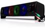 Caixinha Caixa Som Amplificada Soundbar Pc Gamer Led Usb Computador Notebook Tv Knup Kp-6041 Imagem de Caixinha Caixa Som Amplificada Soundbar Pc Gamer Led Usb Computador Notebook Tv Knup Kp-6041