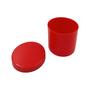 Imagem de Caixinha de plástico Redonda P/Lembrancinha Vermelho 100PÇ