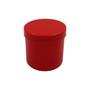 Imagem de Caixinha de plástico Redonda P/Lembrancinha Vermelho 100PÇ