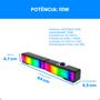 Imagem de Caixinha De Som Soundbar Para Notebook Pc Gamer Led RGB Top