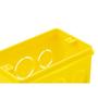 Imagem de Caixinha Luz Amarela Pvc 4X2 Brascom ./ Kit Com 100 Unidades