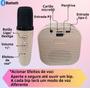 Imagem de Caixinha Microfone Duplo Bluetooth Sem Fio Youtube Karaoke Infantil