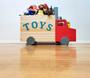 Imagem de Caixote Organizador De Brinquedos Truck + Rack Para Livros