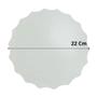 Imagem de Cake Board 22 Cm Base para Bolo Ondulada Mdf Branco (15 Unidades)  Digoarts 