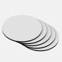 Imagem de Cake Board Para Bolo 35cm em MDF 3mm Branco de Alta Qualidade kit 10 Unidades