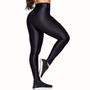 Imagem de Calça 3d Texturizada Shape Shine Academia Plus Size Modelo Alta Compressão