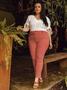 Imagem de Calça Alfaiataria Plus Size, Com Elastano, Skinny