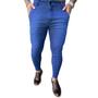 Imagem de Calça Alfaiataria Skinny Jeans Azul Premium Masculina