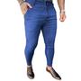 Imagem de Calça Alfaiataria Skinny Jeans Azul Premium Masculina