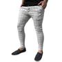 Imagem de Calça Alfaiataria Xadrez Skinny Jacquard Moletinho Masculina