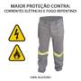 Imagem de Calça antichamas nr10 com refletivo mr safety