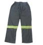Imagem de Calça Brim Prof. Leve Elastico Total C/ Faixa Refletiva VD 5CM Cor: Cinza-THS