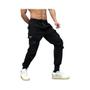 Imagem de Calça Cargo Masculina Hip Hop - Streetwear Techwear com Vários Bolsos