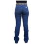 Imagem de Calça Country Feminina Flare Jeans Texana Cowboy Rodeio Pura Raça