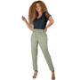 Imagem de Calça Cropped Sarja Catwalk Feminino Verde