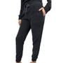 Imagem de Calça de Moletom Feminina Tweed com Bolsos Laterais, Cintura com Elástico e Cadarço  Ethical - Preto