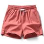 Imagem de Calça De Moletom Fitness Masculina Leve De Cor Sólida Verão Casual Jogging Praia Shorts Com Bolsos