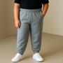 Imagem de Calça De Moletom Infantil Jogger Skinny Meninos Meninas Moletinho