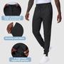 Imagem de Calça de moletom JWM Athletic Joggers para homens com 3 bolsos com zíper