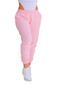 Imagem de Calça de moletom rosa jogger