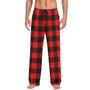 Imagem de Calça de pijama Ollabaky Christmas Buffalo Plaid para homens M