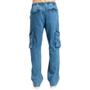 Imagem de Calça Element Jeans Cargo Chillin WT23 Masculina Azul Claro