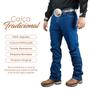 Imagem de Calça Estilo Country Masculina Wrangler Larga Rodeio Cowboy