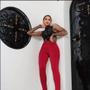 Imagem de calça femenino cintura alta canelado