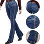 Imagem de Calça Feminina Boot Cut Com Strass MINUTY