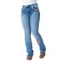 Imagem de Calça Feminina Com bordados Jeans Country Costura reforçada