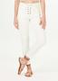 Imagem de Calça feminina Hering off white Skinny Com Lace-Up