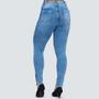 Imagem de Calça Feminina Jeans Cigarrete Barra Desfiada 016220-