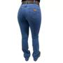 Imagem de Calça Feminina Jeans Pura Raça Strech Tradicional Premium Lycra Casual