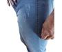 Imagem de Calça Feminina Jeans Skinny Cintura Alta Azul Clara - Levanta Bumbum e Define suas Curvas