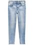 Imagem de Calça Feminina Juvenil Jeans Azul NR 16